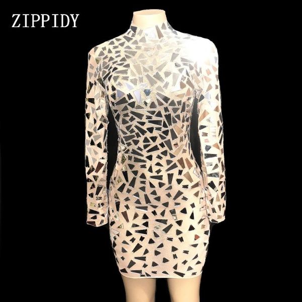 casual dresses sparkly mirrors perspective mesh dress women birthday celebrate see through skinny costume dance short youdu, Black;gray
casual dresses sparkly mirrors perspective mesh dress women birthday celebrate see through skinny costume dance short youdu, Black;gray