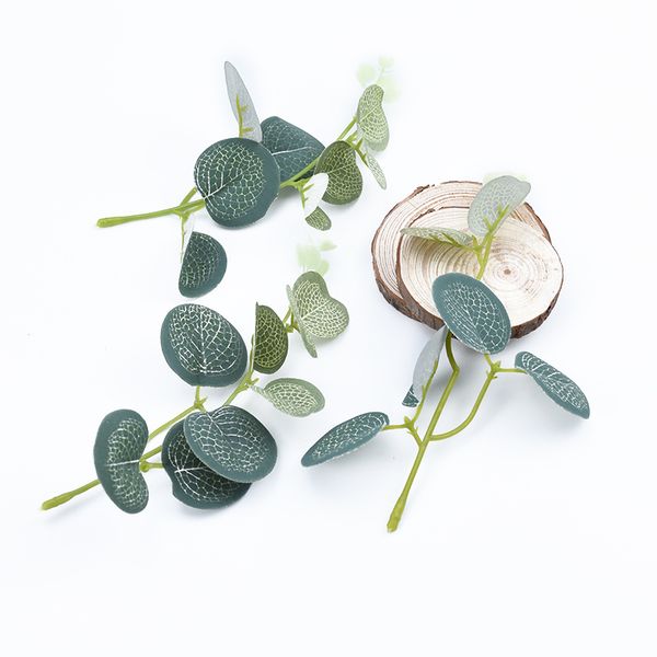 artificial home decoration plants, bridal accessories, false leaf wreath, silk eucalyptus leaf, 6 pieces
artificial home decoration plants, bridal accessories, false leaf wreath, silk eucalyptus leaf, 6 pieces