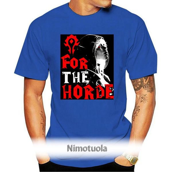 men's t-shirts fashion man horde sylvanas windrunner t shirt casual men o neck adult, White;black
men's t-shirts fashion man horde sylvanas windrunner t shirt casual men o neck adult, White;black