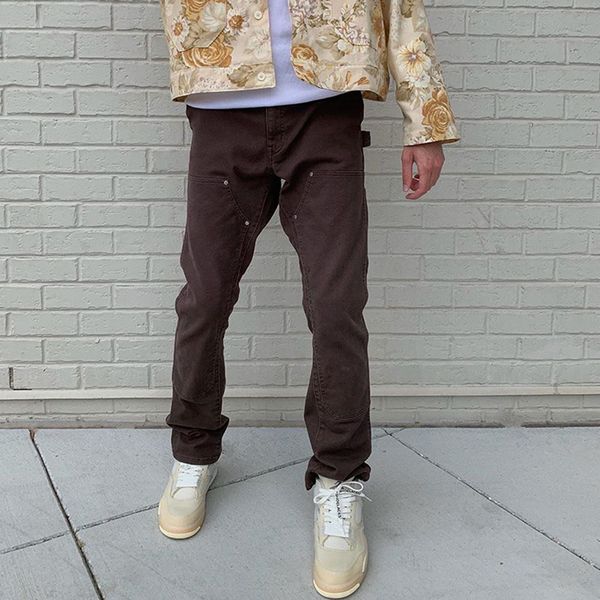 2021 new go back to mended ankle enlargement the straight-jacket of high-street men washed retro-loose casual hip hop denim de95, Blue
2021 new go back to mended ankle enlargement the straight-jacket of high-street men washed retro-loose casual hip hop denim de95, Blue