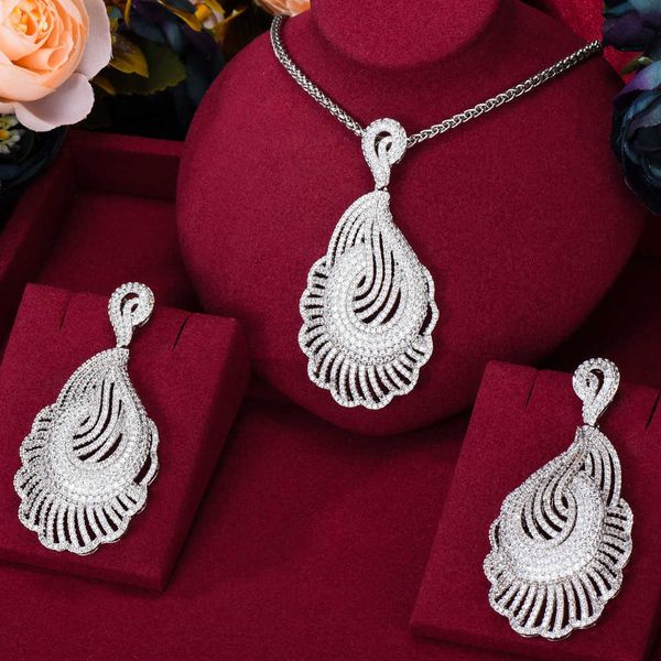 godki new luxury geometric noble super full micro paved cubic zircon dress engagement party necklace earring jewelry gift h1022, Silver
godki new luxury geometric noble super full micro paved cubic zircon dress engagement party necklace earring jewelry gift h1022, Silver