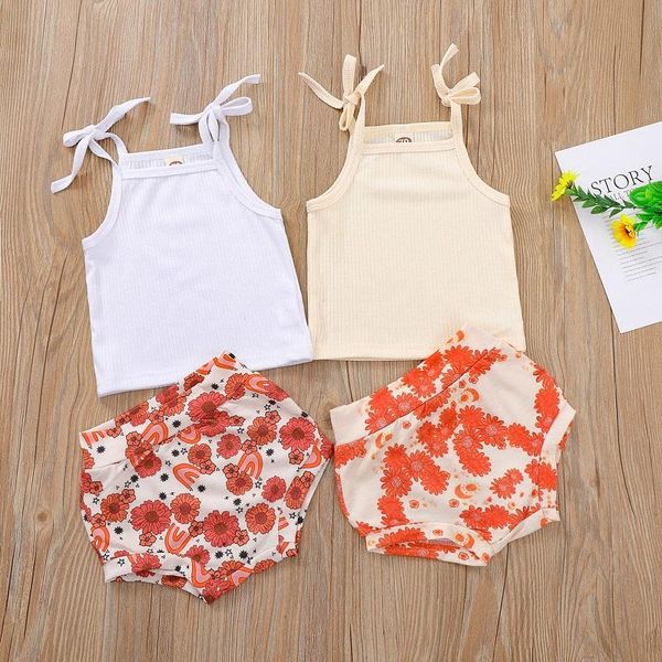 clothing sets 0-24m born baby girl sleeveless tank vest floral shorts bloomers 2pcs outfits summer clothes set, White
clothing sets 0-24m born baby girl sleeveless tank vest floral shorts bloomers 2pcs outfits summer clothes set, White