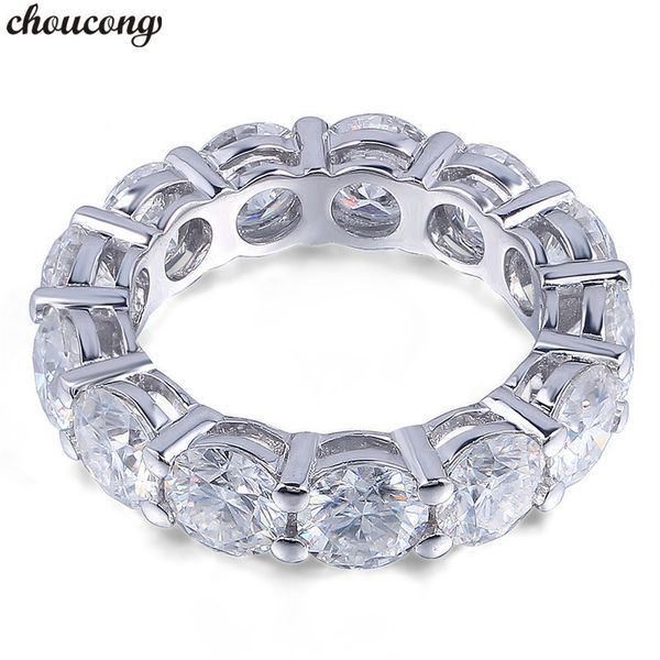 designer choucong eternity ring round 6mm 5a zircon sona cz 925 sterling silver engagement wedding band rings for women men fine jewelry, Slivery;golden
designer choucong eternity ring round 6mm 5a zircon sona cz 925 sterling silver engagement wedding band rings for women men fine jewelry, Slivery;golden