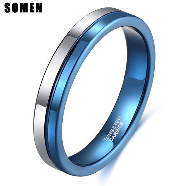 wedding rings 4mm blue & silver color men's tungsten ring bands male engagement womens party jewelry bague homme, Slivery;golden
wedding rings 4mm blue & silver color men's tungsten ring bands male engagement womens party jewelry bague homme, Slivery;golden