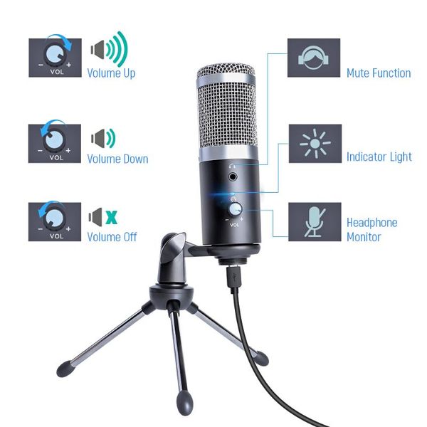 microphones usb condenser studio microphone for pc computer recording pro bm 800 karaoke meeting mic youtube live gaming
microphones usb condenser studio microphone for pc computer recording pro bm 800 karaoke meeting mic youtube live gaming
