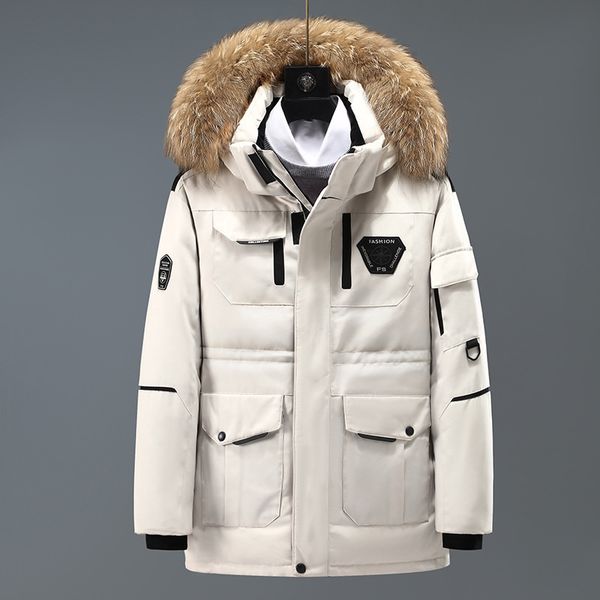 designers -30 degree winter mens white down jacket parkas warm hooded winter thick coat male snow jackets windbreaker parkas cl, Black;brown
designers -30 degree winter mens white down jacket parkas warm hooded winter thick coat male snow jackets windbreaker parkas cl, Black;brown