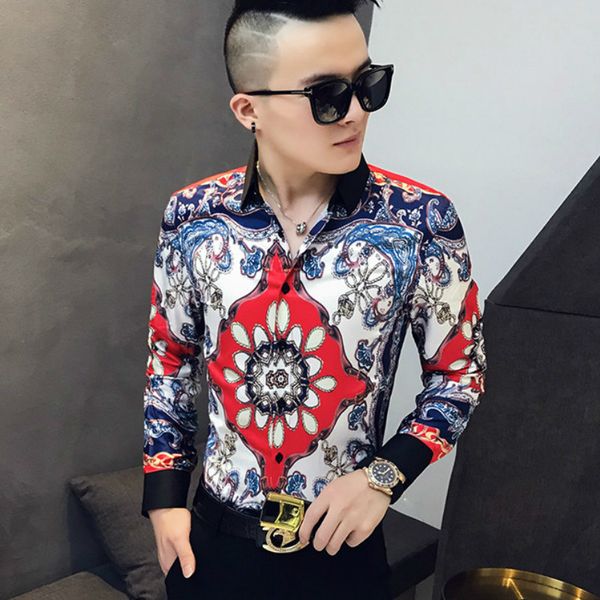retro-printing male shirt long sleeve streetwear formal social shirts thin fit men's clothes with blouse 7j68, White;black
retro-printing male shirt long sleeve streetwear formal social shirts thin fit men's clothes with blouse 7j68, White;black