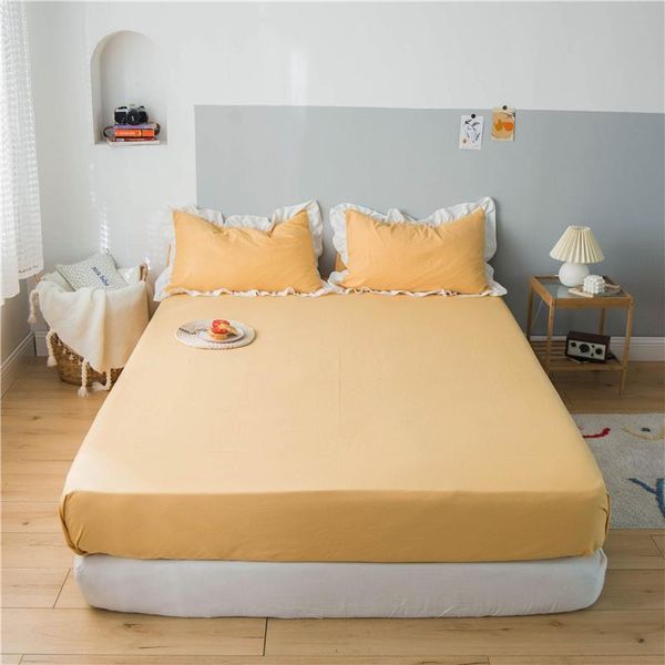 sheets & sets washed cotton bed sheet macaron solid color elastic band soft mattress protector skin-friendly home
sheets & sets washed cotton bed sheet macaron solid color elastic band soft mattress protector skin-friendly home
