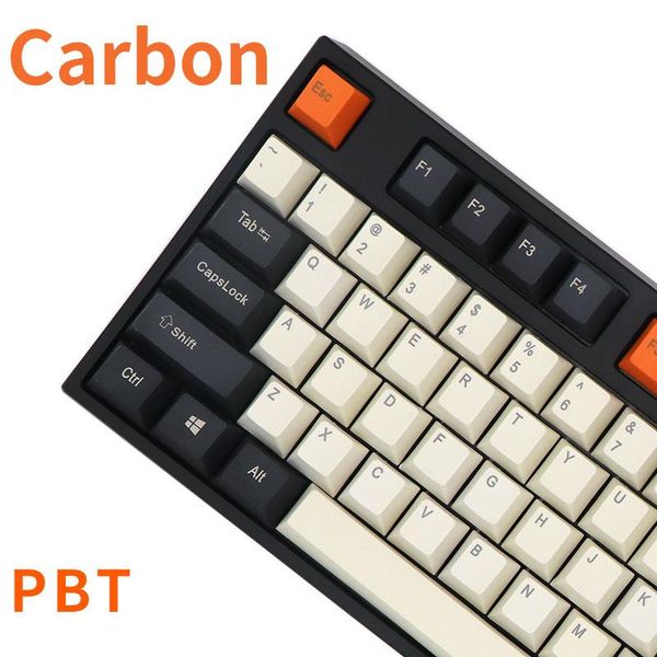 keypro carbon pbt keycap laser engraving font 61/87/104/108 keycap for wired usb mechanical keyboard mx switch
keypro carbon pbt keycap laser engraving font 61/87/104/108 keycap for wired usb mechanical keyboard mx switch