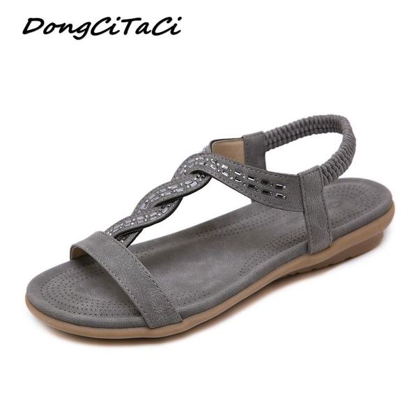 sandals n summer casual women bohemia flat shoes woman fashion soft crystal beach 36-42 black gray elastic band
sandals n summer casual women bohemia flat shoes woman fashion soft crystal beach 36-42 black gray elastic band
