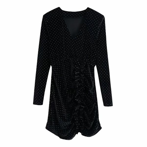 casual dresses 2021 women dress velvet beading v-neck short vintage retro elegant chic dinner party mini woman, Black;gray
casual dresses 2021 women dress velvet beading v-neck short vintage retro elegant chic dinner party mini woman, Black;gray