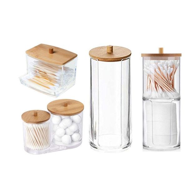 storage boxes & bins makeup cotton pad badkamer bathroom organizer and cosmetics jewelry qtip container with bamboo lid accessories
storage boxes & bins makeup cotton pad badkamer bathroom organizer and cosmetics jewelry qtip container with bamboo lid accessories