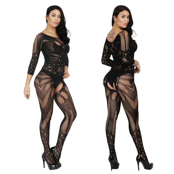 3pieces/lot fishnet teddy bodysuits catsuit lingerie women erotic underwear bodystockings baby doll intimates mesh body stockings, Black;white
3pieces/lot fishnet teddy bodysuits catsuit lingerie women erotic underwear bodystockings baby doll intimates mesh body stockings, Black;white