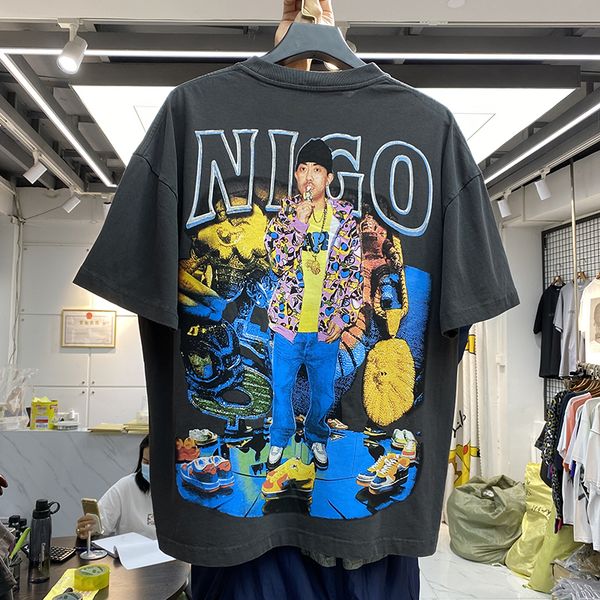 heavy fabric vintage t-shirt men women quality graphic digital print tee oversized short sleeve, White;black
heavy fabric vintage t-shirt men women quality graphic digital print tee oversized short sleeve, White;black