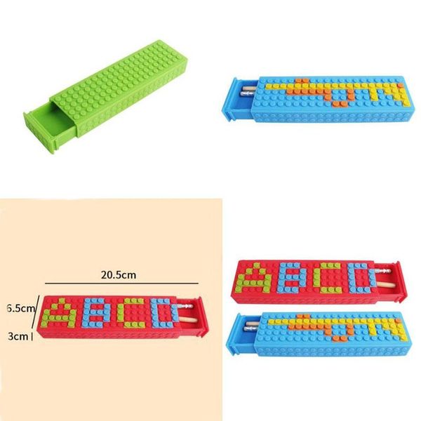decompression toy creative silicone building block design pencil case student stationery gifts
decompression toy creative silicone building block design pencil case student stationery gifts