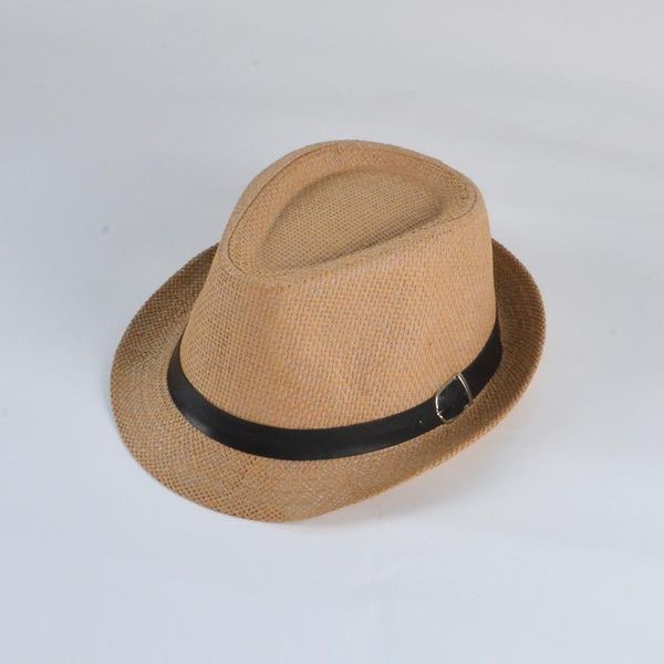 wide brim hats european and american summer sun hat sunscreen jazz straw men's outdoor british style student, Blue;gray
wide brim hats european and american summer sun hat sunscreen jazz straw men's outdoor british style student, Blue;gray