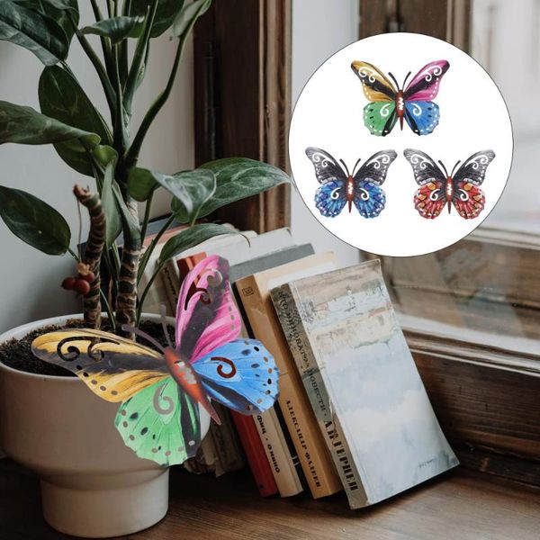 decorative objects & figurines 3pcs metal butterflies hanging pendant wall art decoration home ornament
decorative objects & figurines 3pcs metal butterflies hanging pendant wall art decoration home ornament