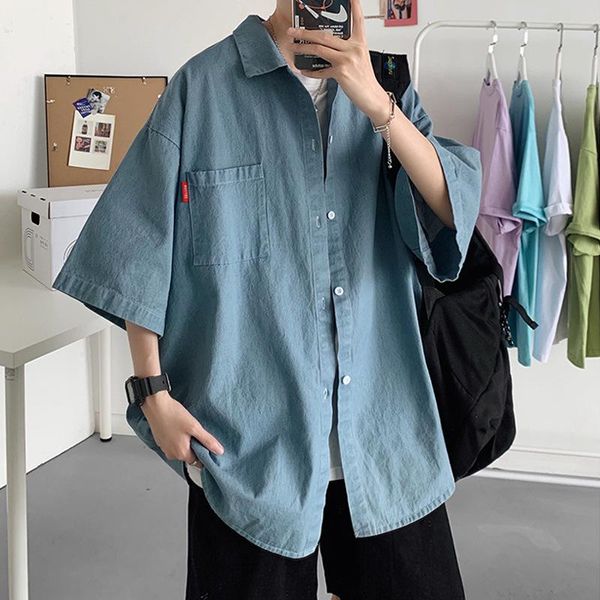 men's jackets solid perth relaxed color shirt lapel 5 / 6 sleeve summer couple jeans korean student, Black;brown
men's jackets solid perth relaxed color shirt lapel 5 / 6 sleeve summer couple jeans korean student, Black;brown