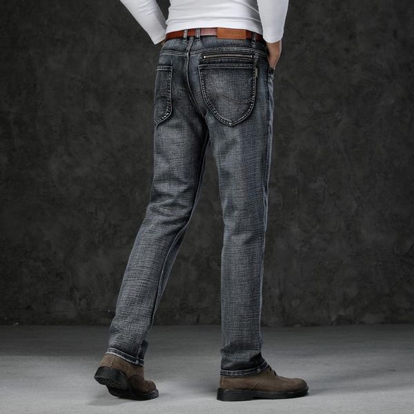 men's jeans autumn and winter luxury straight business casual loose stretch denim pants male classic fashion cowboys trousers, Blue
men's jeans autumn and winter luxury straight business casual loose stretch denim pants male classic fashion cowboys trousers, Blue