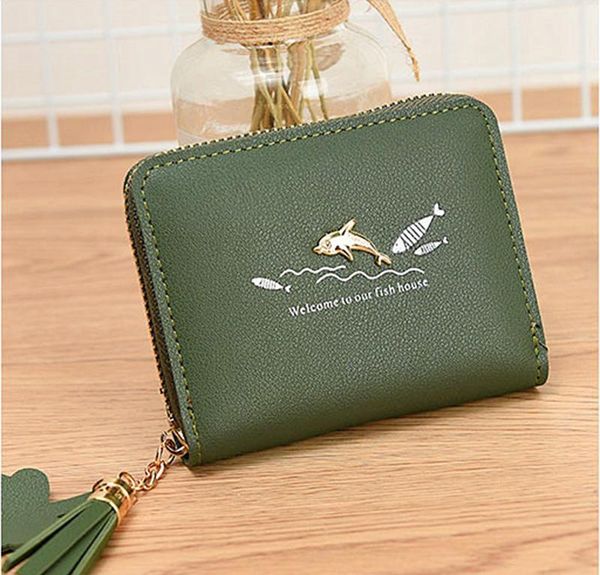 coin purses artmi ladies leather change wallet cute zipper bag fringed, Red;black
coin purses artmi ladies leather change wallet cute zipper bag fringed, Red;black