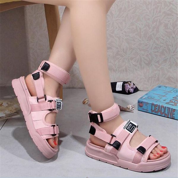 sandals 2021 summer women platform fashion buckle design white thick sole casual beach shoes sandalias mujer, Black
sandals 2021 summer women platform fashion buckle design white thick sole casual beach shoes sandalias mujer, Black