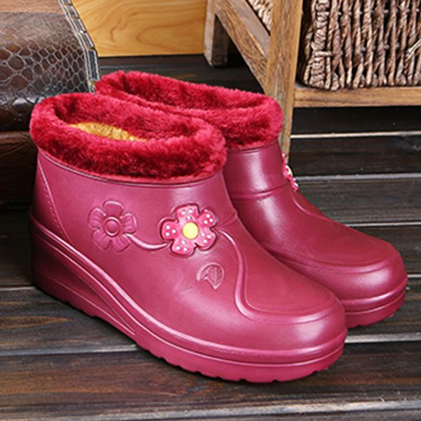 winter add plush kitchen work non-slip waterproof casual rain eva thicken garden safety shoes men women size 37-45, Black
winter add plush kitchen work non-slip waterproof casual rain eva thicken garden safety shoes men women size 37-45, Black
