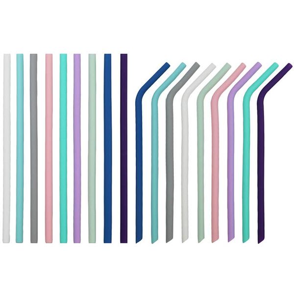 drinking straws 2pcs reusable silicone straw food grade metal cleaning brush high temperature resistance party set
drinking straws 2pcs reusable silicone straw food grade metal cleaning brush high temperature resistance party set