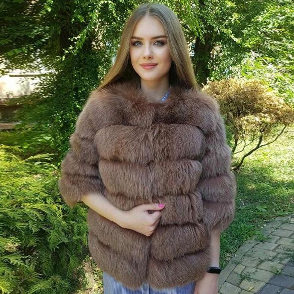 women's fur & faux 100 % natural coat women warm thick jacket autumn winter trendy real custom size and color, Black
women's fur & faux 100 % natural coat women warm thick jacket autumn winter trendy real custom size and color, Black