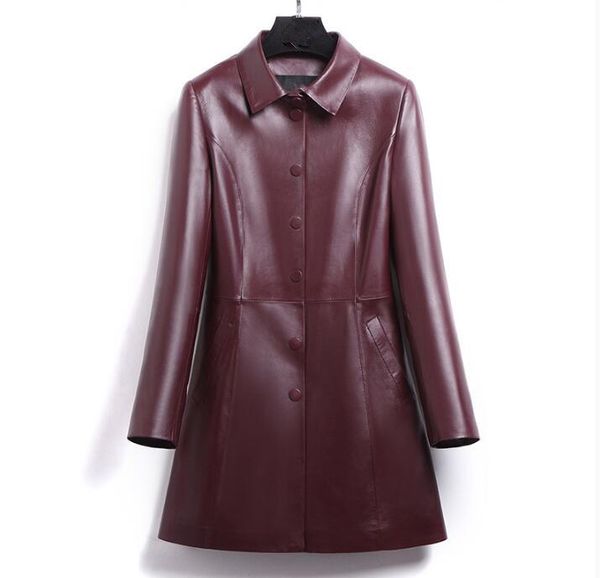 women's leather & faux women geniune real jacket sheepskin coats spring autumn plus size 8xl jaqueta fj8040 mf608, Black
women's leather & faux women geniune real jacket sheepskin coats spring autumn plus size 8xl jaqueta fj8040 mf608, Black