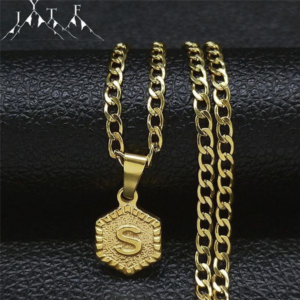 chains stainless steel layer s chain necklaces women gold color initials pendant necklace jewelry collier acier inoxydable xh138s03, Silver
chains stainless steel layer s chain necklaces women gold color initials pendant necklace jewelry collier acier inoxydable xh138s03, Silver
