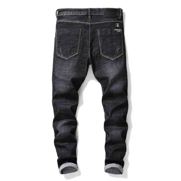 men's jeans european style men ripped hole moustache effect stretch denim pants runway slim biker fashion hiphop skinny pdtt, Blue
men's jeans european style men ripped hole moustache effect stretch denim pants runway slim biker fashion hiphop skinny pdtt, Blue