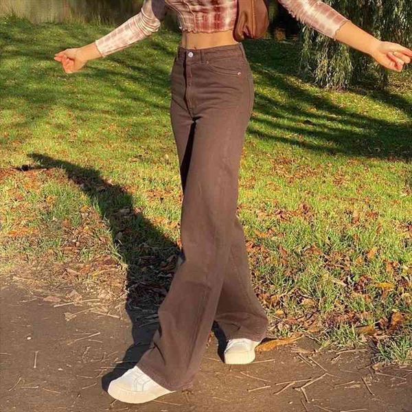 spring fall wide leg women jeans solid color high waist trousers close fitting straight denim pants, Blue
spring fall wide leg women jeans solid color high waist trousers close fitting straight denim pants, Blue