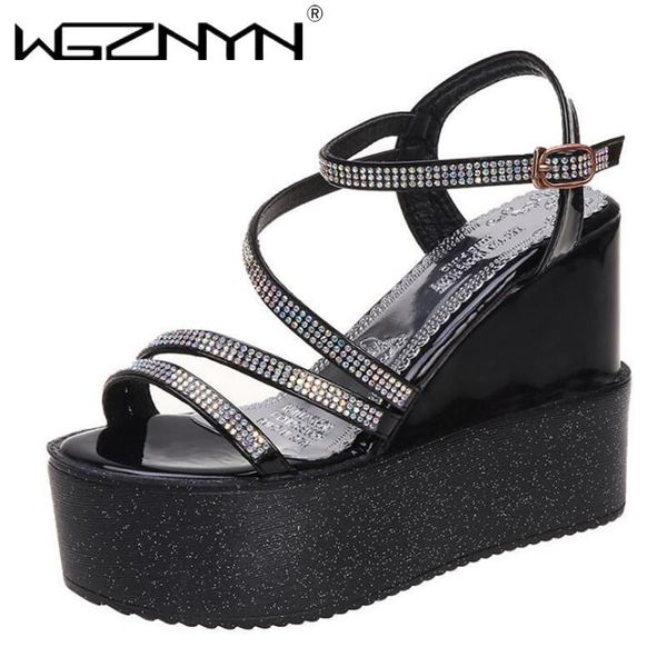 ladies summer high heels evening sandals party shining sandals women fashion wedding crystal shoes woman gladiator, Black
ladies summer high heels evening sandals party shining sandals women fashion wedding crystal shoes woman gladiator, Black