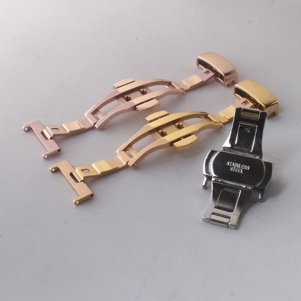 watch bands 304l stainless steel buckle watchbands double push deployment butterfly clasp strap accessories 10 12 14 16 18mm 20 22mm, Black;brown
watch bands 304l stainless steel buckle watchbands double push deployment butterfly clasp strap accessories 10 12 14 16 18mm 20 22mm, Black;brown