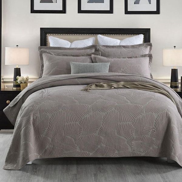 comforters & sets chausub gray quilt set and pillow shams 3-piece embroidered bedspreadb cotton quilts bed cover king queen size summer cove
comforters & sets chausub gray quilt set and pillow shams 3-piece embroidered bedspreadb cotton quilts bed cover king queen size summer cove