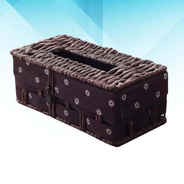 1pc creative tissue paper box napkin case holder rural style for home restaurant l (dark brown button style)
1pc creative tissue paper box napkin case holder rural style for home restaurant l (dark brown button style)