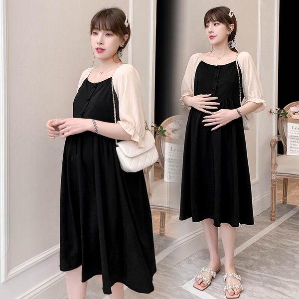 maternity dresses 54494# clothes nursing dress loose stylish plus size pregnant women pregnancy breastfeeding, White
maternity dresses 54494# clothes nursing dress loose stylish plus size pregnant women pregnancy breastfeeding, White