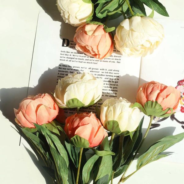 decorative flowers & wreaths 43.5cm fake silk artificial rose branch plants peony home decor wedding fall pink decoration valentine's d
decorative flowers & wreaths 43.5cm fake silk artificial rose branch plants peony home decor wedding fall pink decoration valentine's d