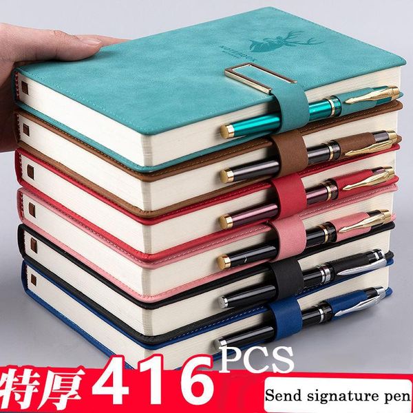 notepads 416 pages super thick wax sense leather a5 journal notebook daily business office work notebooks notepad diary school supplies, Purple;pink
notepads 416 pages super thick wax sense leather a5 journal notebook daily business office work notebooks notepad diary school supplies, Purple;pink