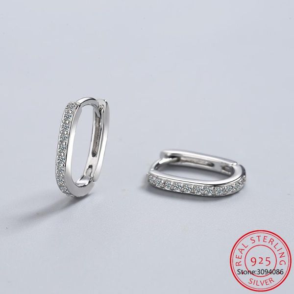 hoop & huggie 100% 925 sterling silver luxury cz crystal geometric oval earrings for women piercing jewelry, Golden;silver
hoop & huggie 100% 925 sterling silver luxury cz crystal geometric oval earrings for women piercing jewelry, Golden;silver