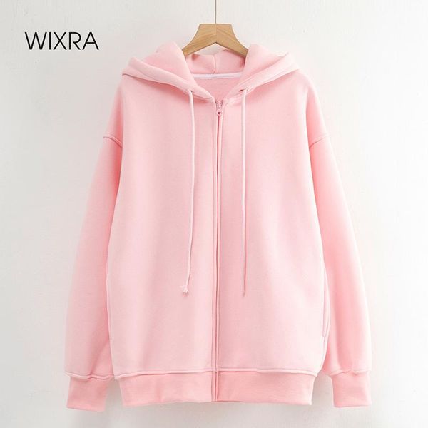 women's hoodies & sweatshirts wixra womens basic solid zippers hooded long sleeve fleece autumn spring classic casual, Black
women's hoodies & sweatshirts wixra womens basic solid zippers hooded long sleeve fleece autumn spring classic casual, Black