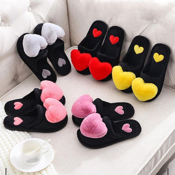 slippers women indoor warm cotton fashion ladies winter comfortable cute love heart plush flat with non-slip woman slipper 2021, Black
slippers women indoor warm cotton fashion ladies winter comfortable cute love heart plush flat with non-slip woman slipper 2021, Black