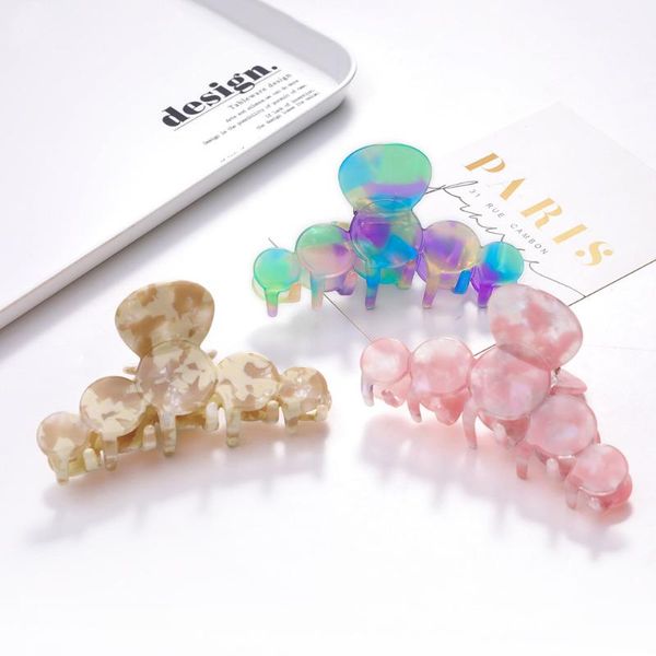 hair clips acetate women colorful marble print geometric big barrette tortoiseshell ponytail clip catch makeup tools
hair clips acetate women colorful marble print geometric big barrette tortoiseshell ponytail clip catch makeup tools