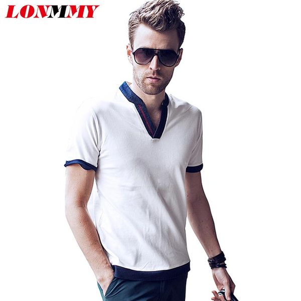 men's t-shirts lonmmy casual t shirt men clothing cotton summer shirts short-sleeve fitness tees v neck stripe 2021, White;black
men's t-shirts lonmmy casual t shirt men clothing cotton summer shirts short-sleeve fitness tees v neck stripe 2021, White;black
