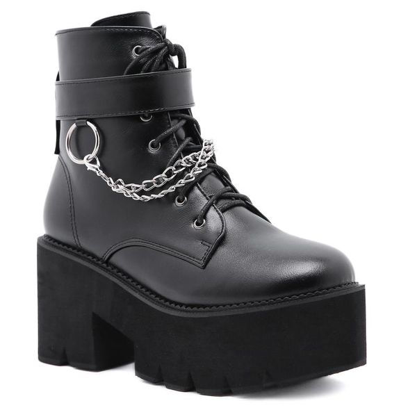 boots women's shoes 2021 large size chain thick sole platform high heel short, Black
boots women's shoes 2021 large size chain thick sole platform high heel short, Black