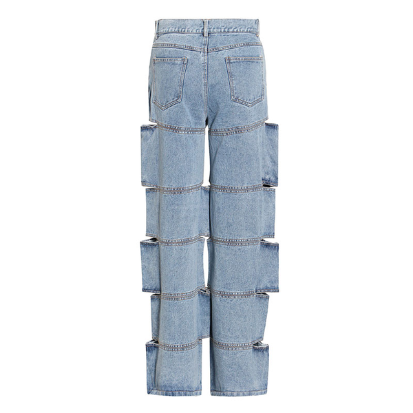 streetwear denim wide leg pants for women high waist patchwork hollow out casual jeans female 2021 fall fashion new, Black;white
streetwear denim wide leg pants for women high waist patchwork hollow out casual jeans female 2021 fall fashion new, Black;white