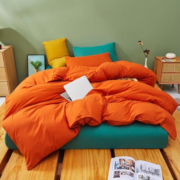 orange bedding sets solid quilt cover pillowcase bed flat sheets modern duvet cover sets twin full single king bedclothes
orange bedding sets solid quilt cover pillowcase bed flat sheets modern duvet cover sets twin full single king bedclothes