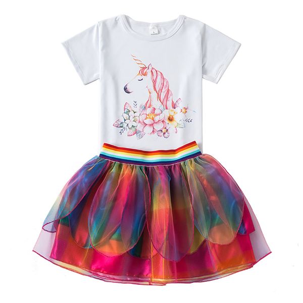 new 2021 infant children's clothes suit for girls spring summer baby unicorn print short sleeve t-shirt raiow petal princess skirt j5h2, White
new 2021 infant children's clothes suit for girls spring summer baby unicorn print short sleeve t-shirt raiow petal princess skirt j5h2, White
