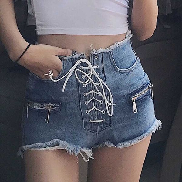 summer fashion zipper high waist shorts female blue black grey college style lace up korean denim 210601, White;black
summer fashion zipper high waist shorts female blue black grey college style lace up korean denim 210601, White;black