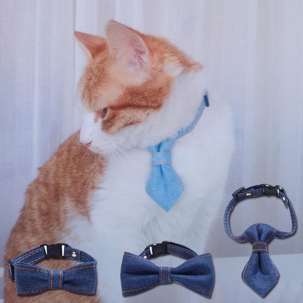dog apparel adjustable denim bowtie pet necktie puppy bows neck tie fashion small medium dogs cat collar strap accessories
dog apparel adjustable denim bowtie pet necktie puppy bows neck tie fashion small medium dogs cat collar strap accessories